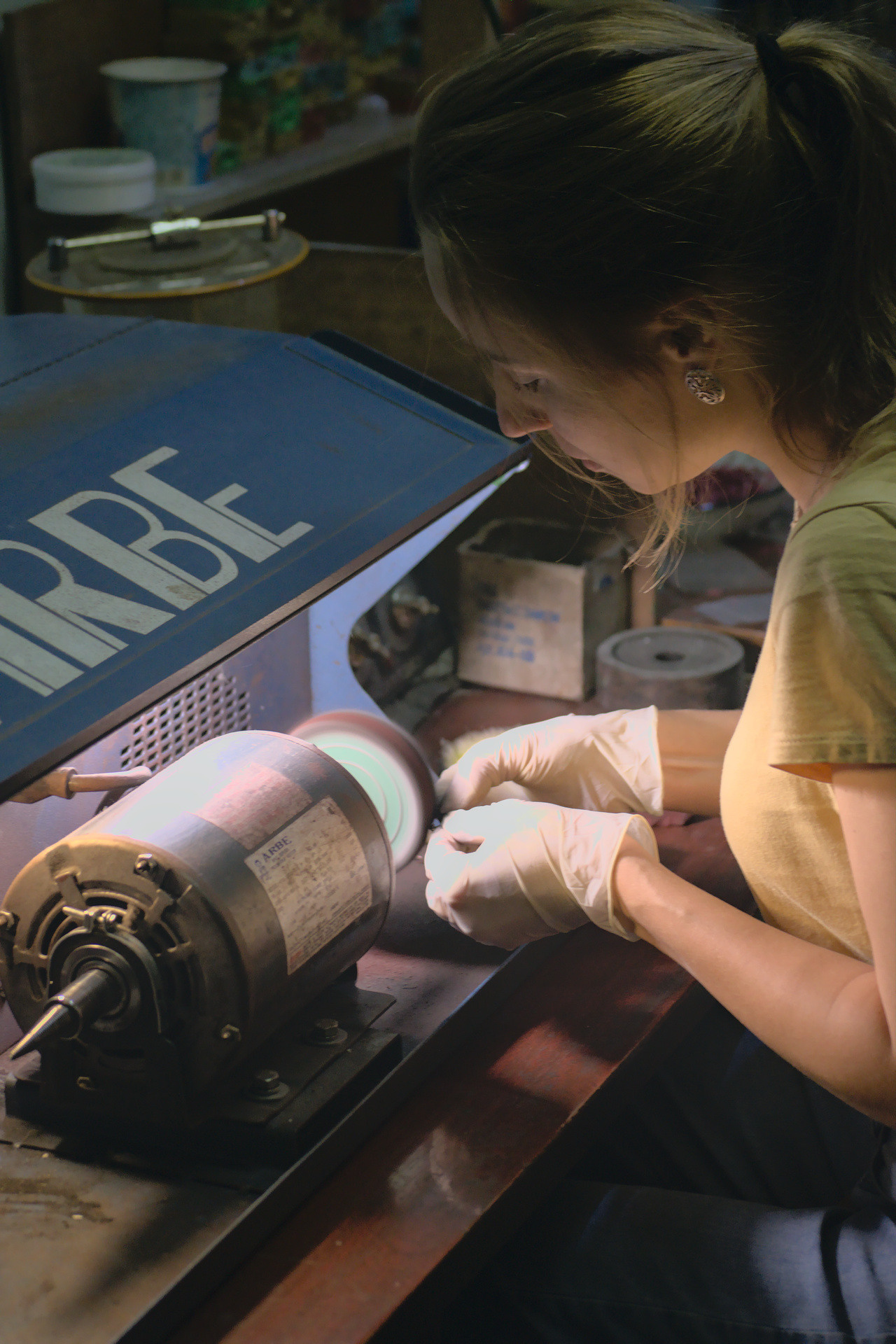 Ручная работа изготовления из серебра