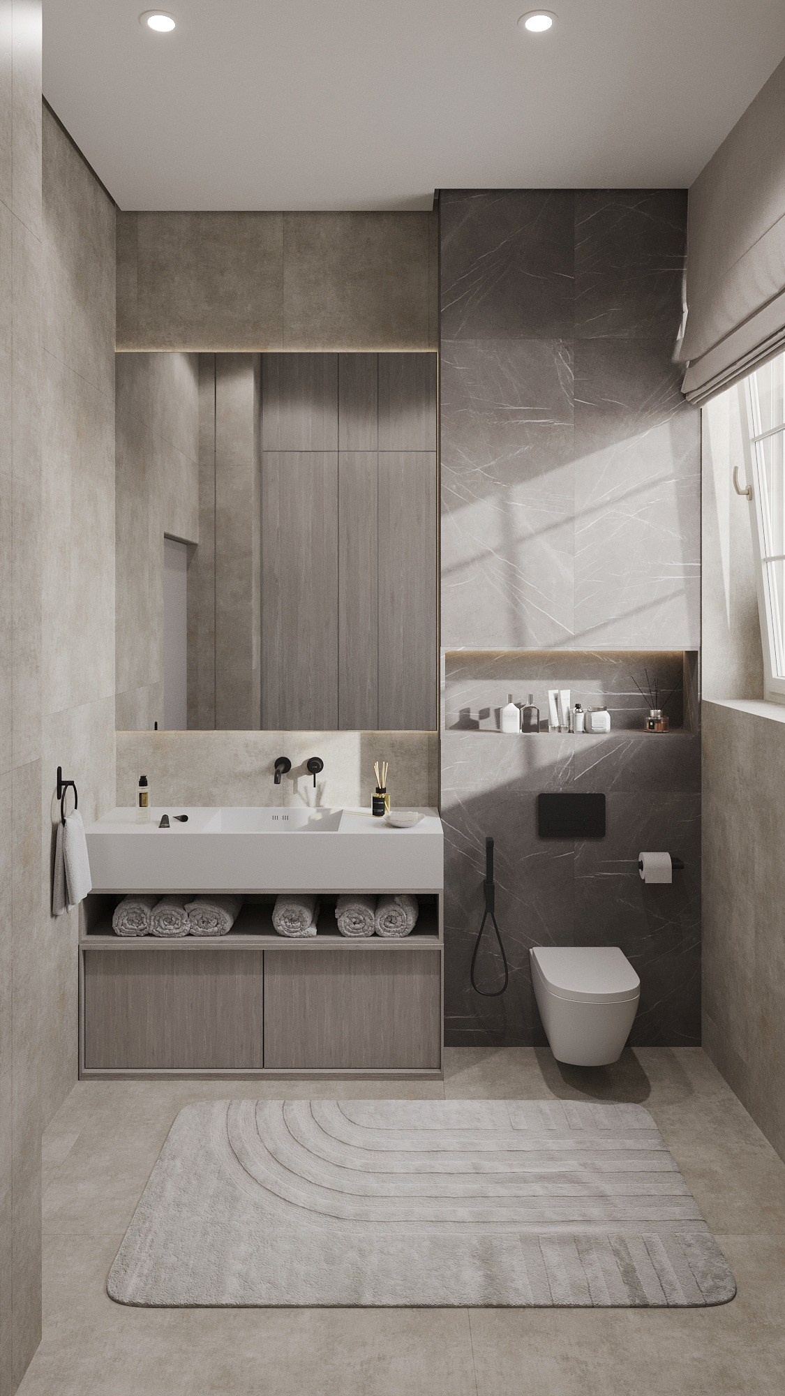 Второй этаж 2-х этажного дома. Интерьерный 3Д Визуализатор Маргарита Оберемко