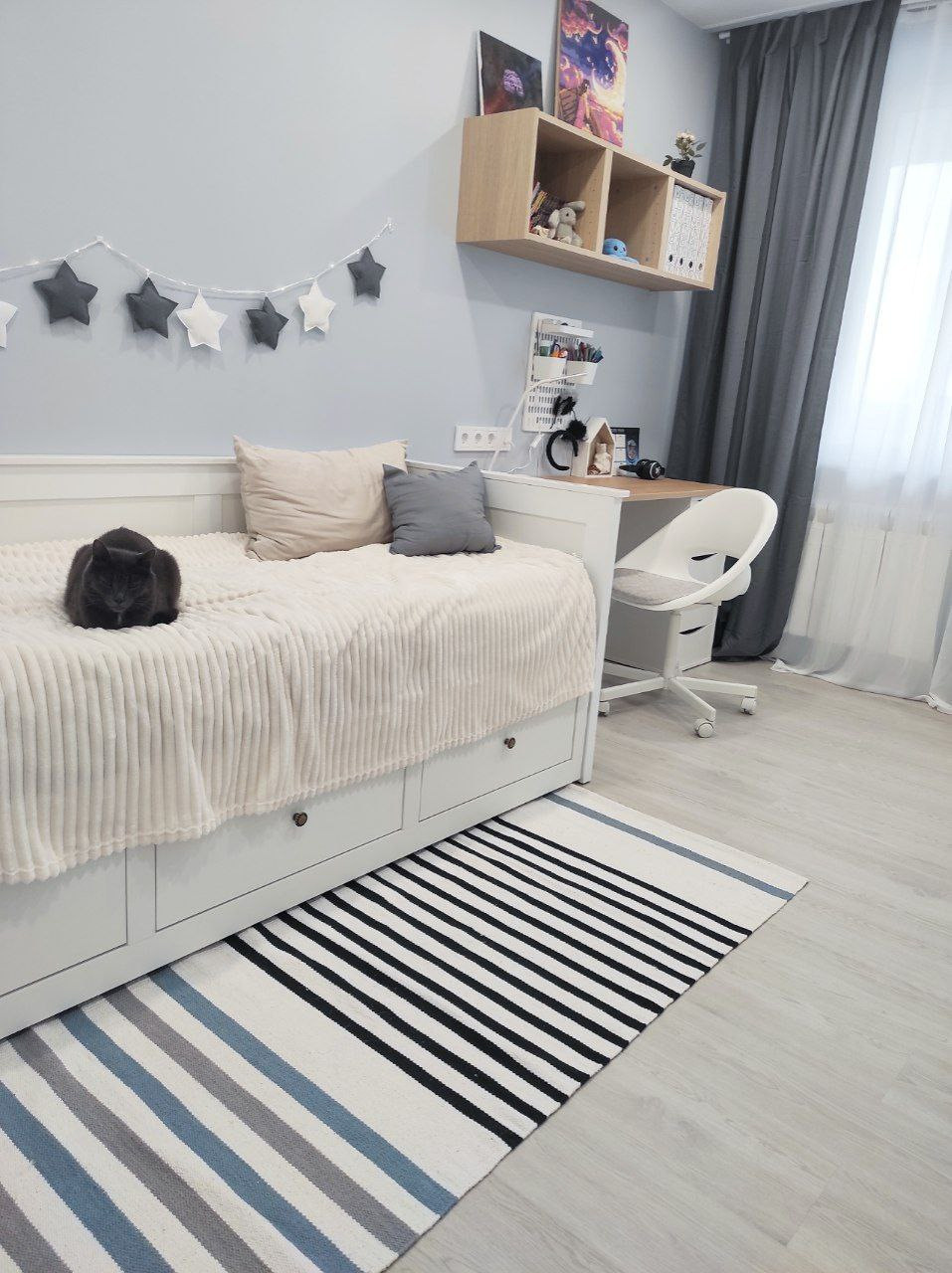 Трёхкомнатная квартира со стильным дизайном в Москве. Дизайнер интерьеров в Санкт-Петербурге Анастасия Тен