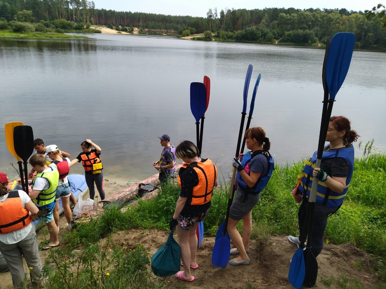Сплав на байдарках 21.08.21. Галерея Фантим