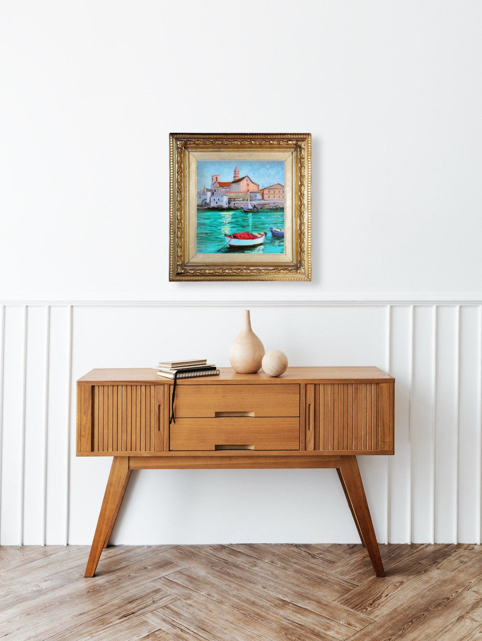 Картина маслом морской пейзаж художник Саратов