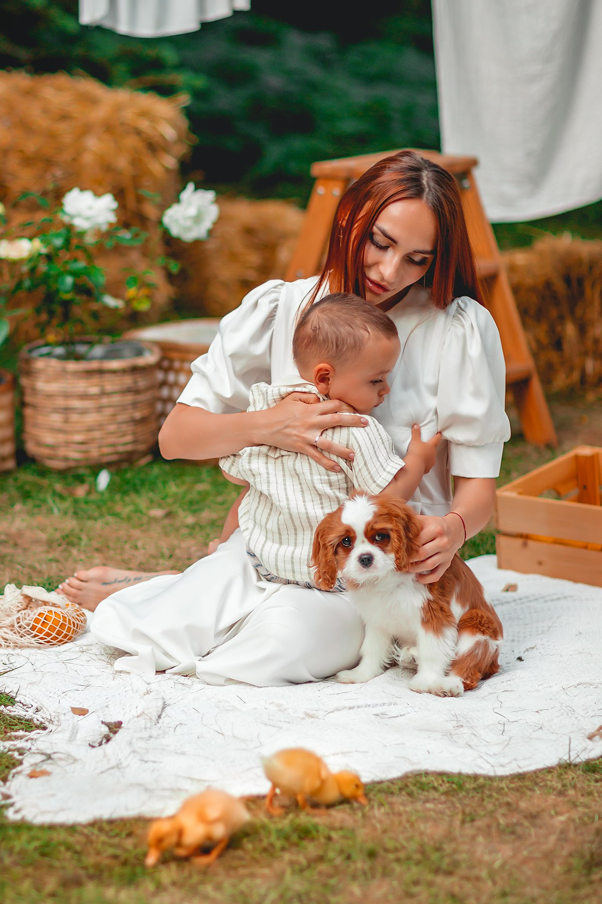 Катя и Роберт. Семейный фотограф анималист Мария Крючкова