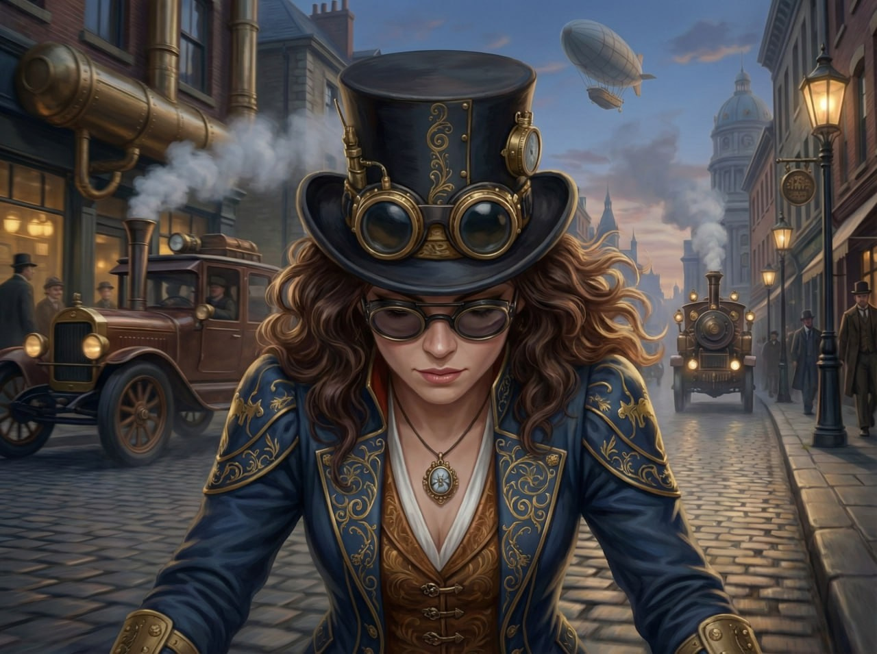 Стимпанк. Шаблоны и дизайны выпускных альбомов и фотокниг