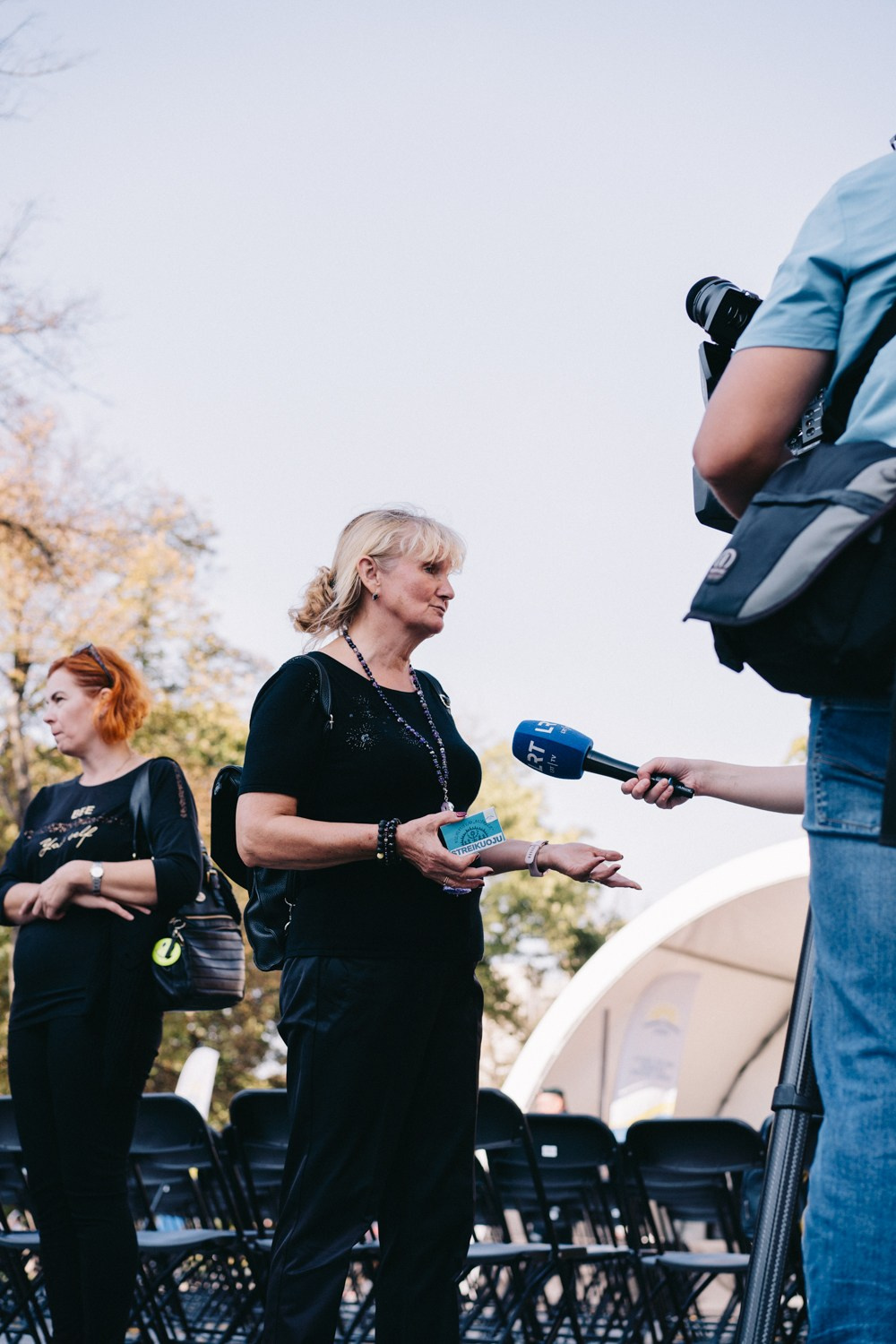 Mokytojų Streikas. Photographer in Vilnius