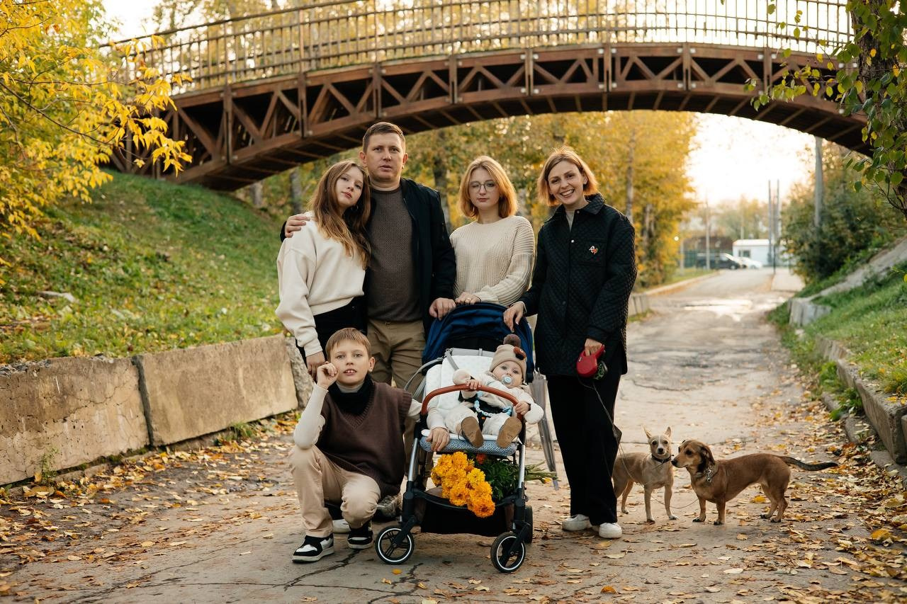 Семейная фотосъемка. Фотограф Александра Сычева