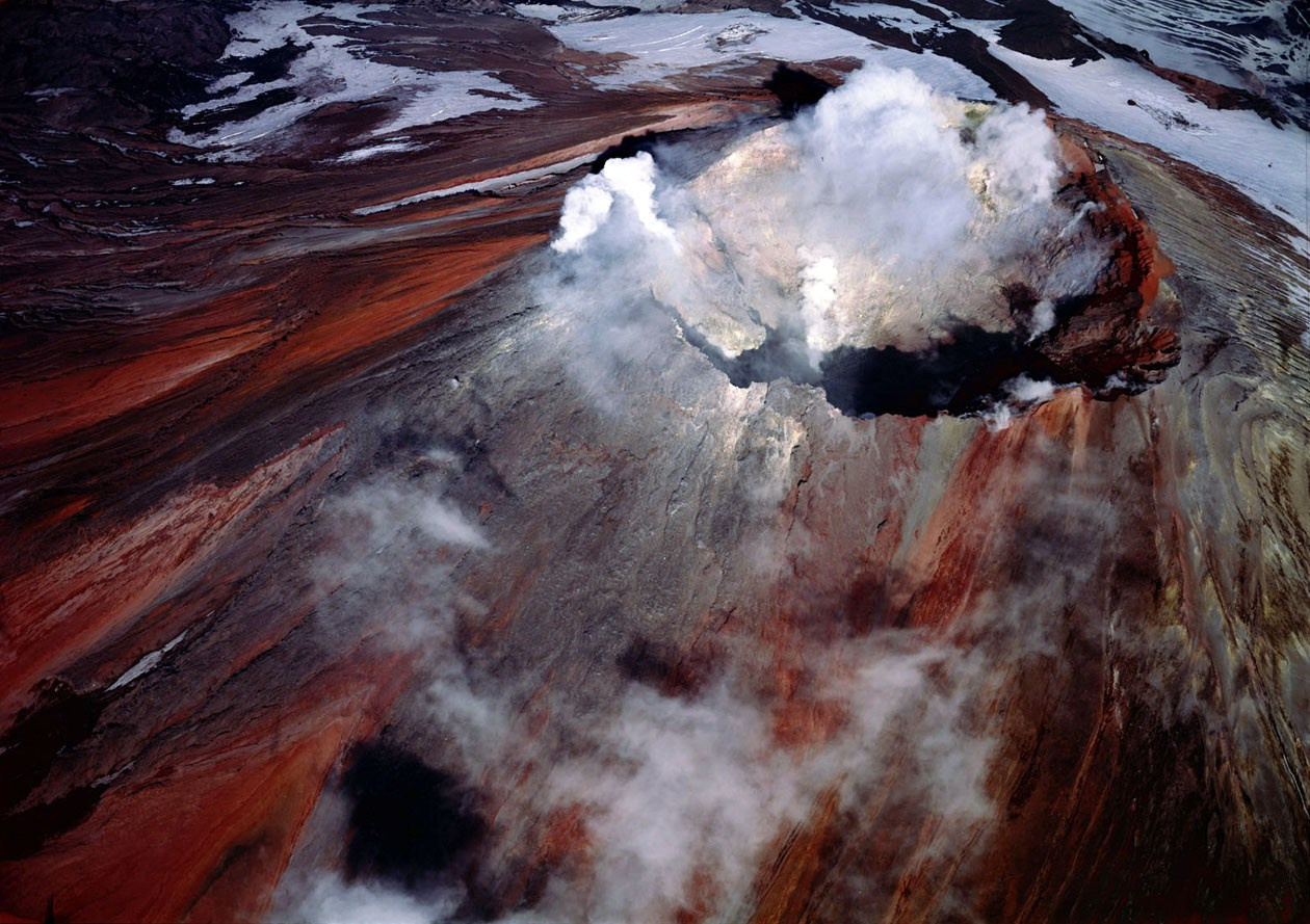 Кратер Авачинского вулкана