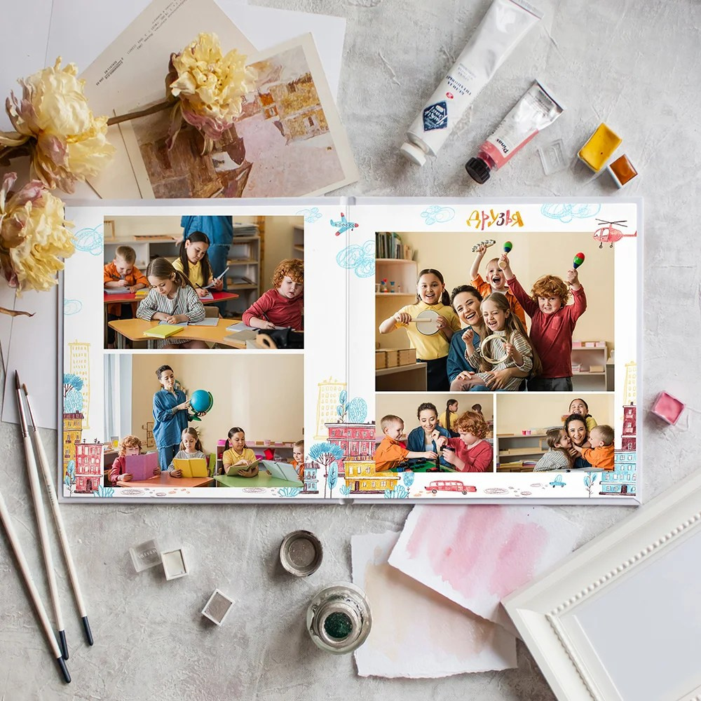 Дизайн Городок. Medlori fotobook Выпускные альбомы в Липецке Лариса Медведева