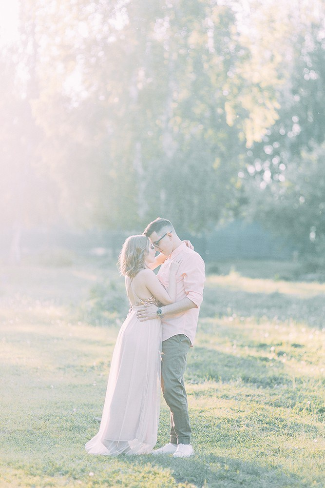 Предсвадебная стилизованная съемка с единорогом