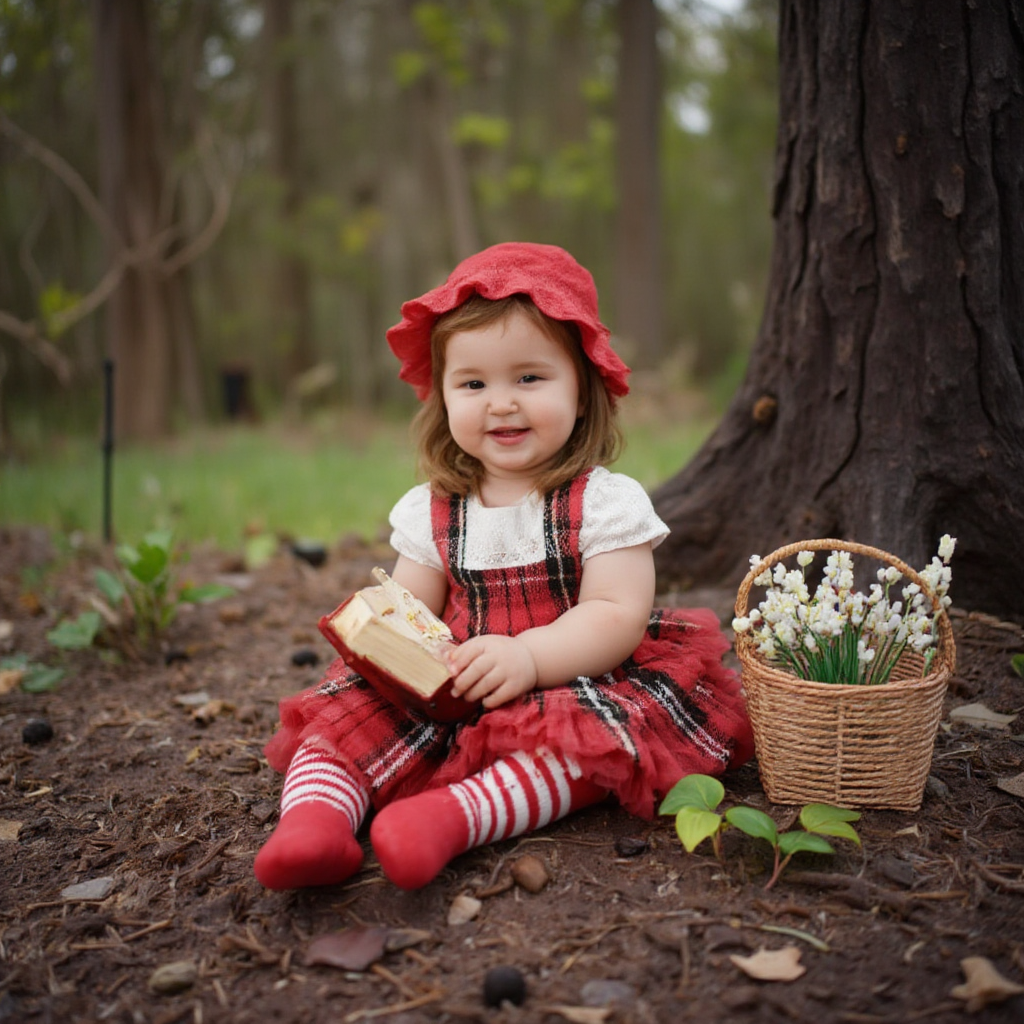 Фотосессия в Сказочном Лесу. Детская Фотостудия ГОДОВАСИКИ в Санкт-Петербурге фотосесия на годик