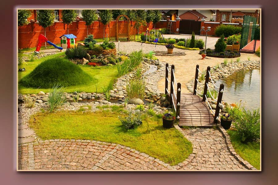 Ландшафтный дизайн. Skazka.wfolio.pro