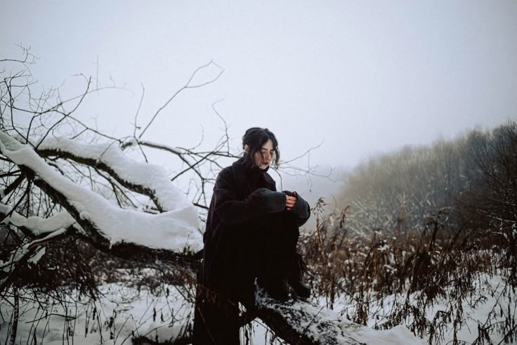 Зимняя в лесу. Александра Мельниченко/ Бегающий фотограф
