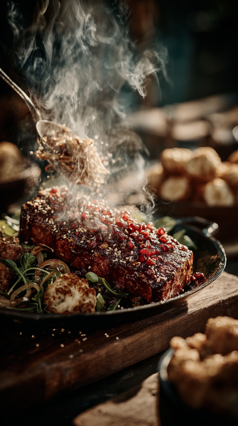 Визуальная концепция для ресторана. Ekaterina Kiral — Visual Branding & AI Creation