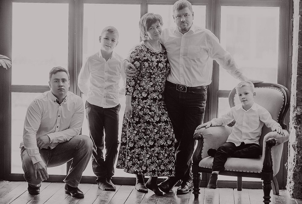 Ч/Б. Семейный и детский фотограф в Москве Ксения Алпатова