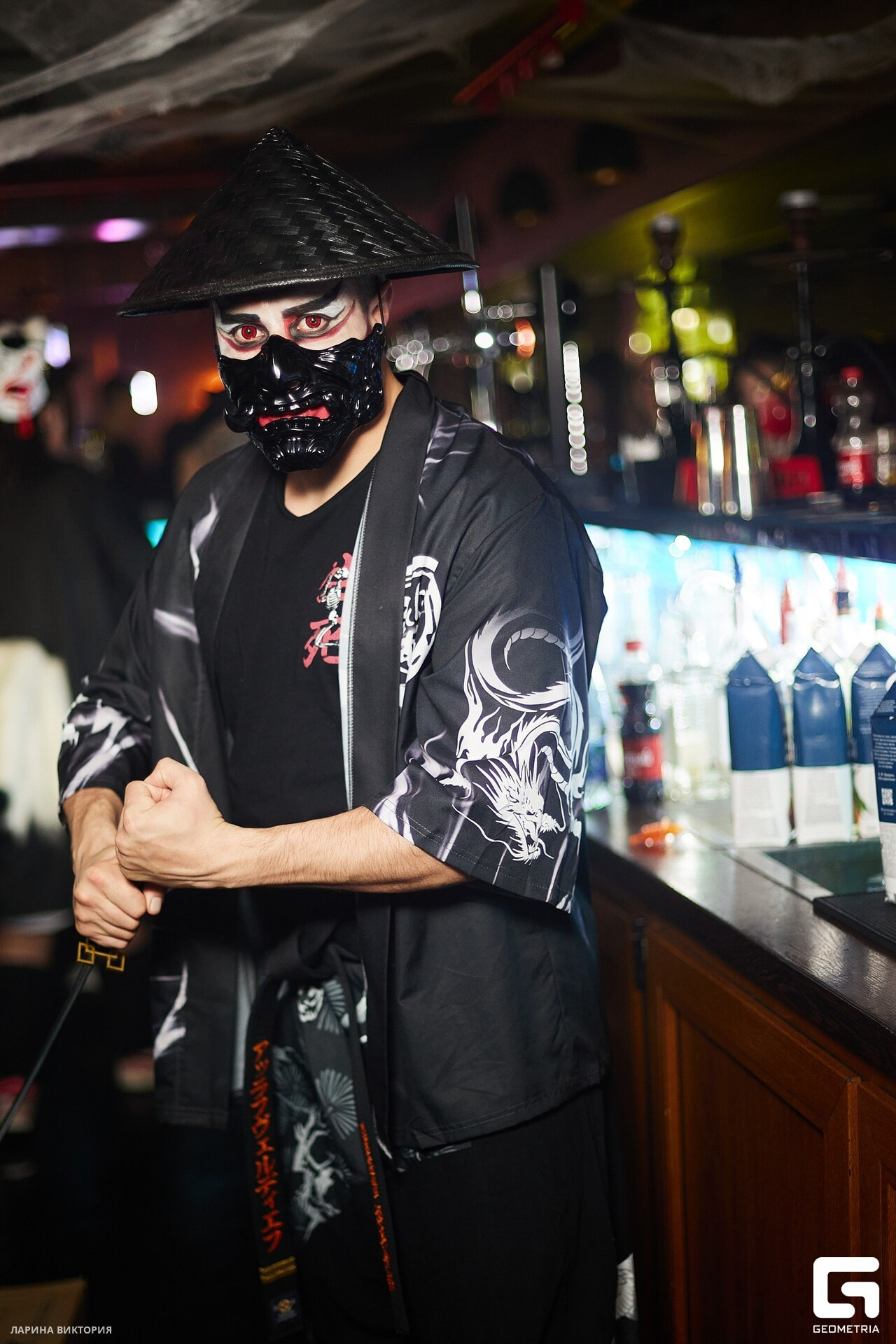 Бар Амстел: Хеллоуин. Виктория Ларина — Портретный профессиональный фотограф в Иркутске