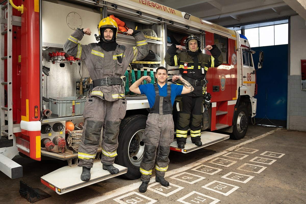 На страже пожарной безопасности. Фотограф Мария Ковкова