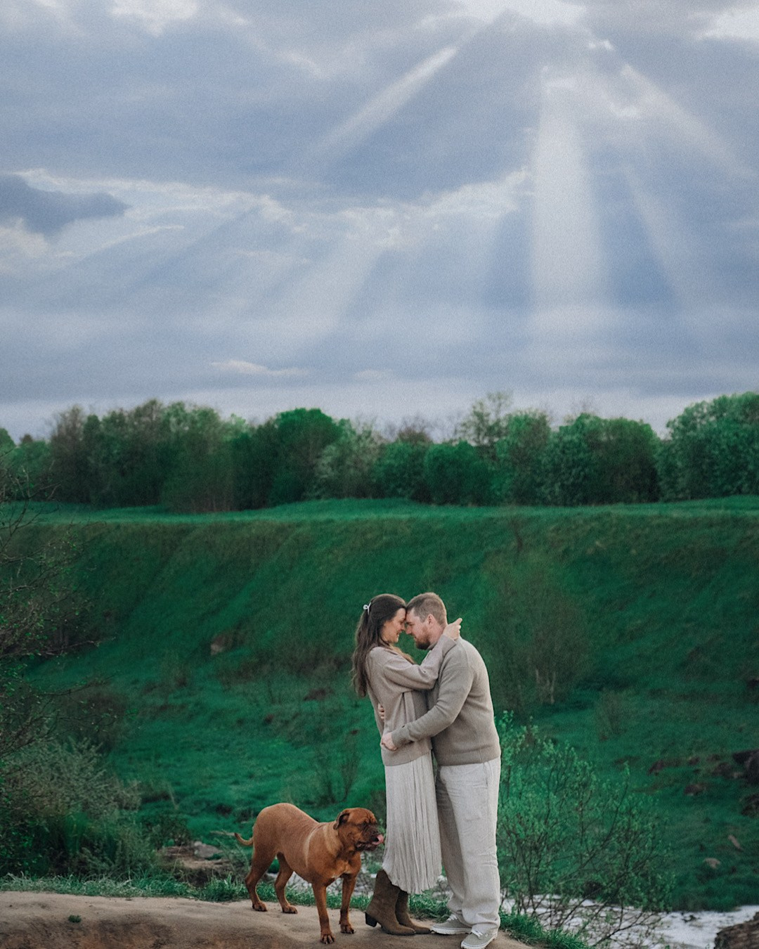 Оксана, Иван и Мандаринка. Фотограф анималист в Москве и Санкт-Петербурге Свиридова Анна