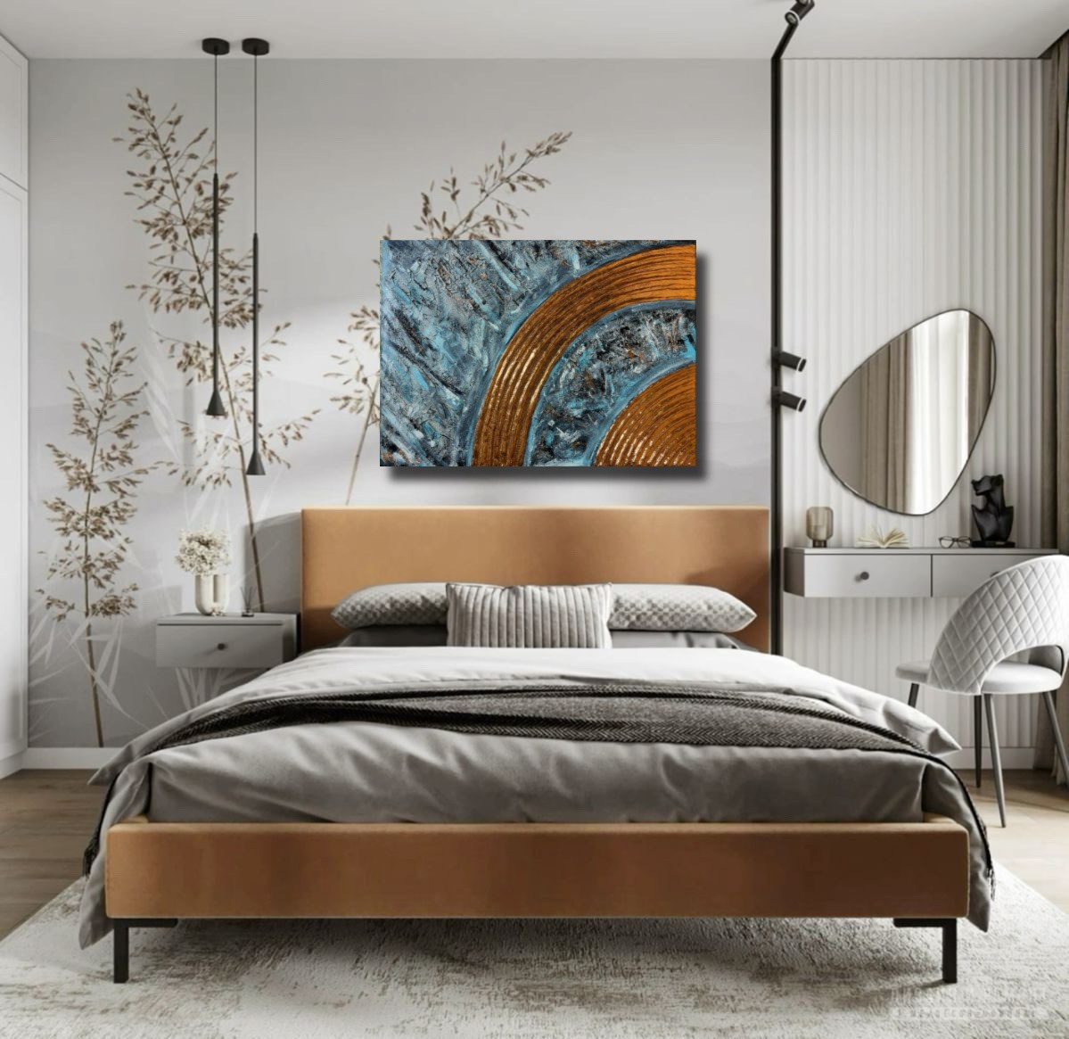 Картина «Восход» 50×70. Художник Виктория Руш из Москвы