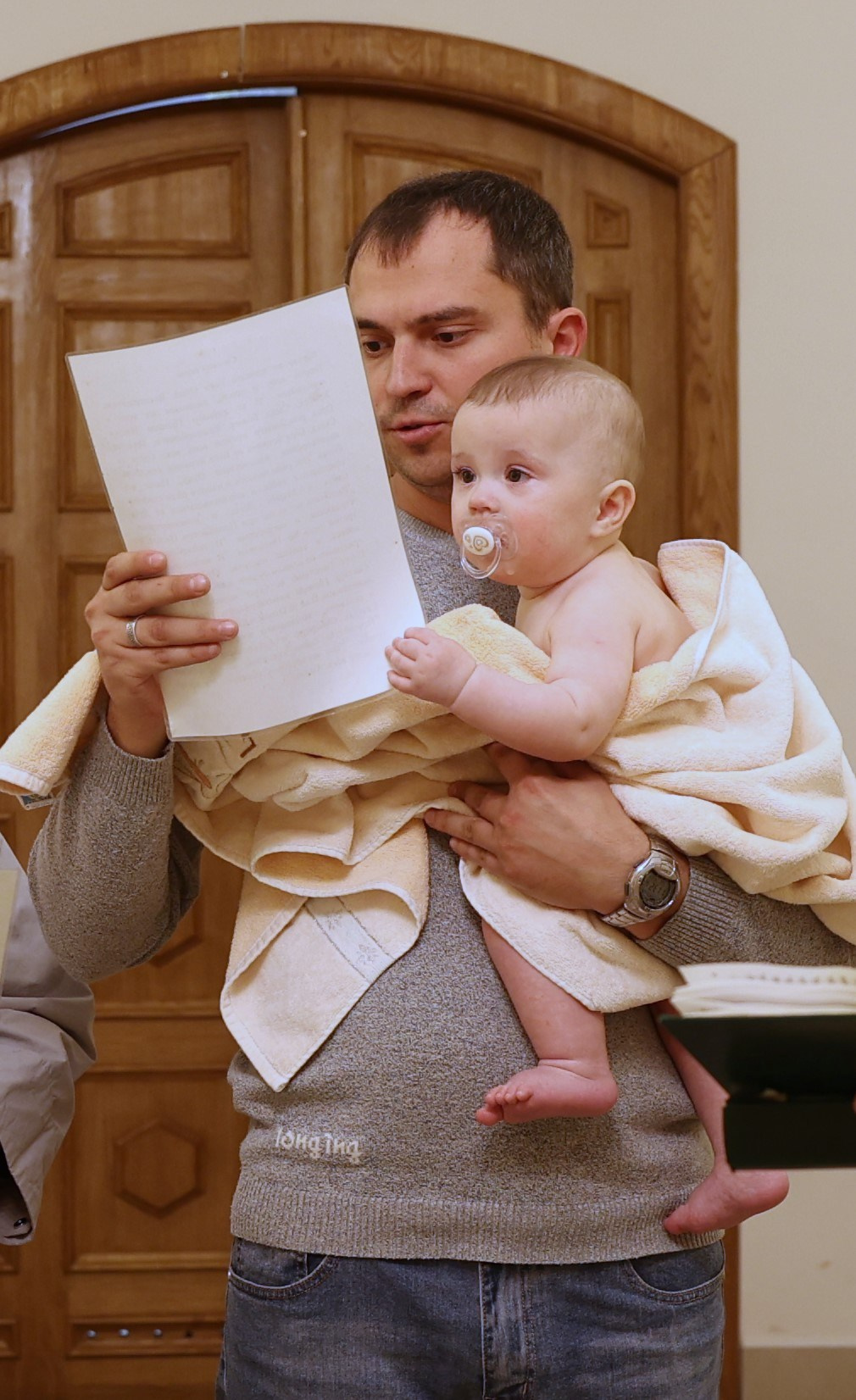 Крещение Серофима. Свадебный и семейный фотограф г. Саранск