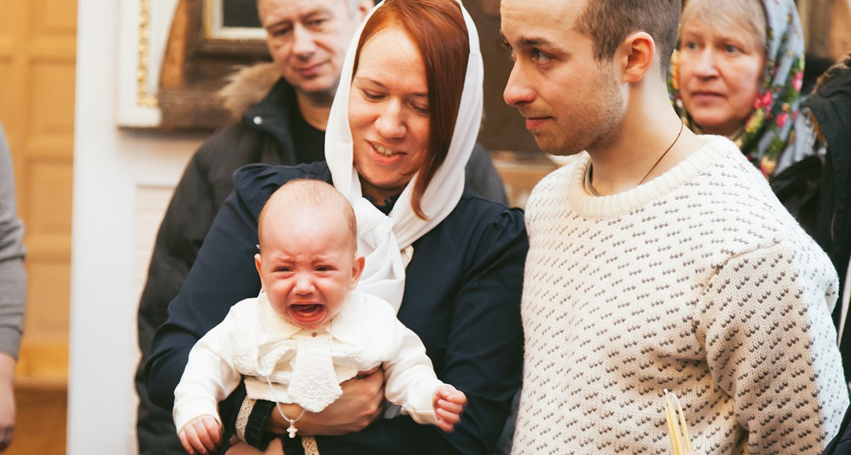 Крещение Владимирская церковь, Лисий Нос. Фотограф на крещение в Санкт Петербурге