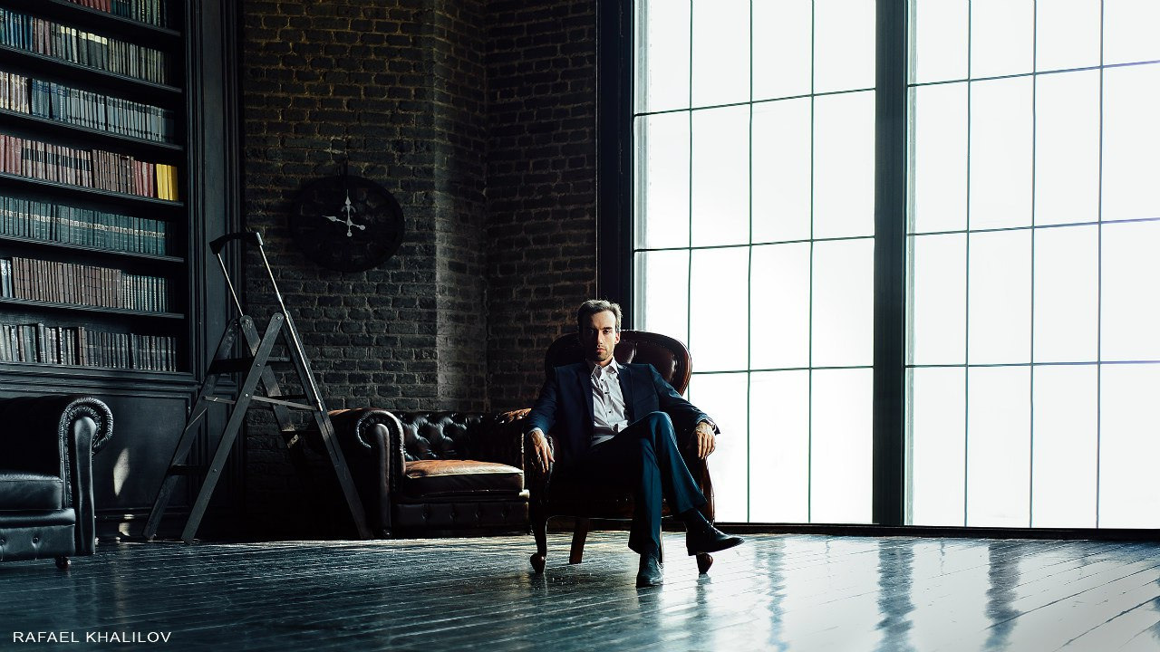 МУЖСКОЙ ПОРТРЕТ. Фотограф в Москве Рафаэль Халилов