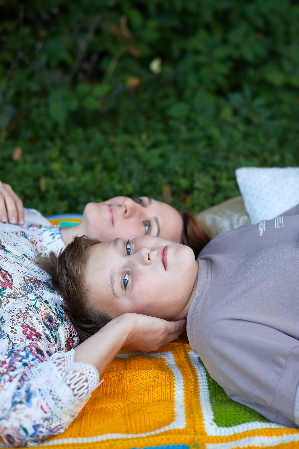 Мама и сын на пикнике. Фотограф. Тимашевск. Кубань. Краснодарский край.
