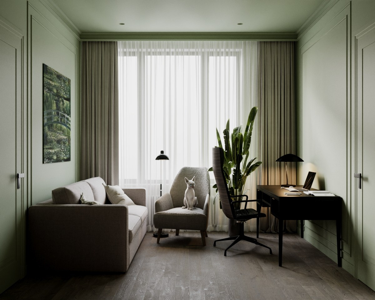 Кабинет. Визуализатор Векшина Елена