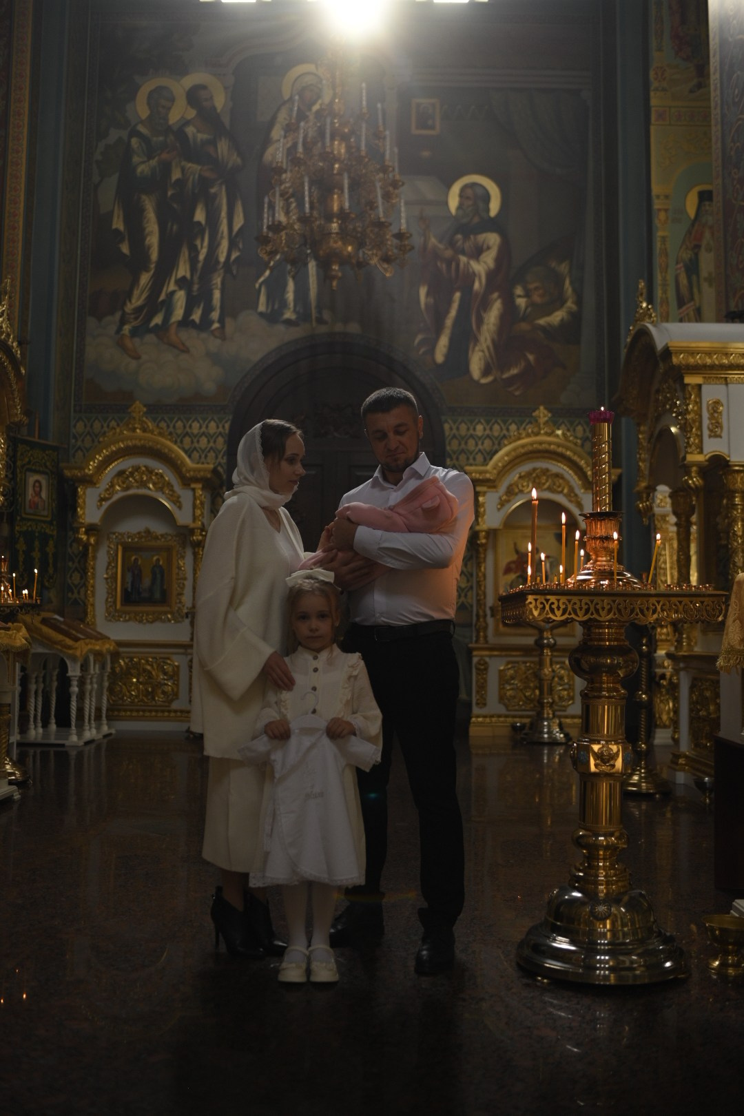 Таинство Крещения Милы. Семейный и женский фотограф в Москве и Ставрополе Эвелина Багдасарова