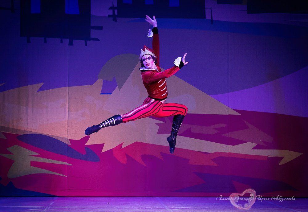 Премьера балета «Шут» — Прима балерина Кремлёвского балета Е.Первушина, Премьер Большого Театра Игорь Цвирко