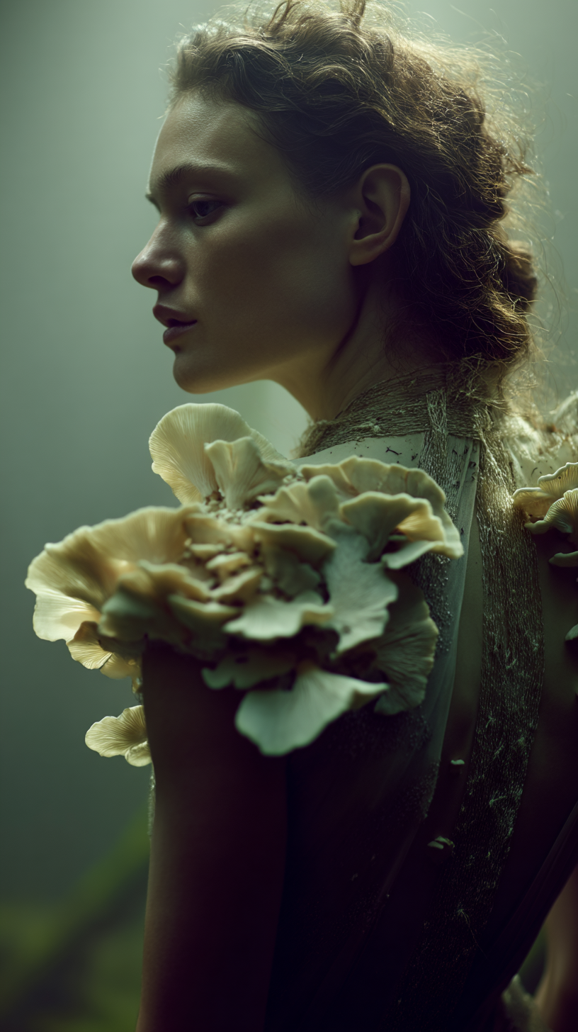 Грибы. AI художник и фотограф Ольга Косина