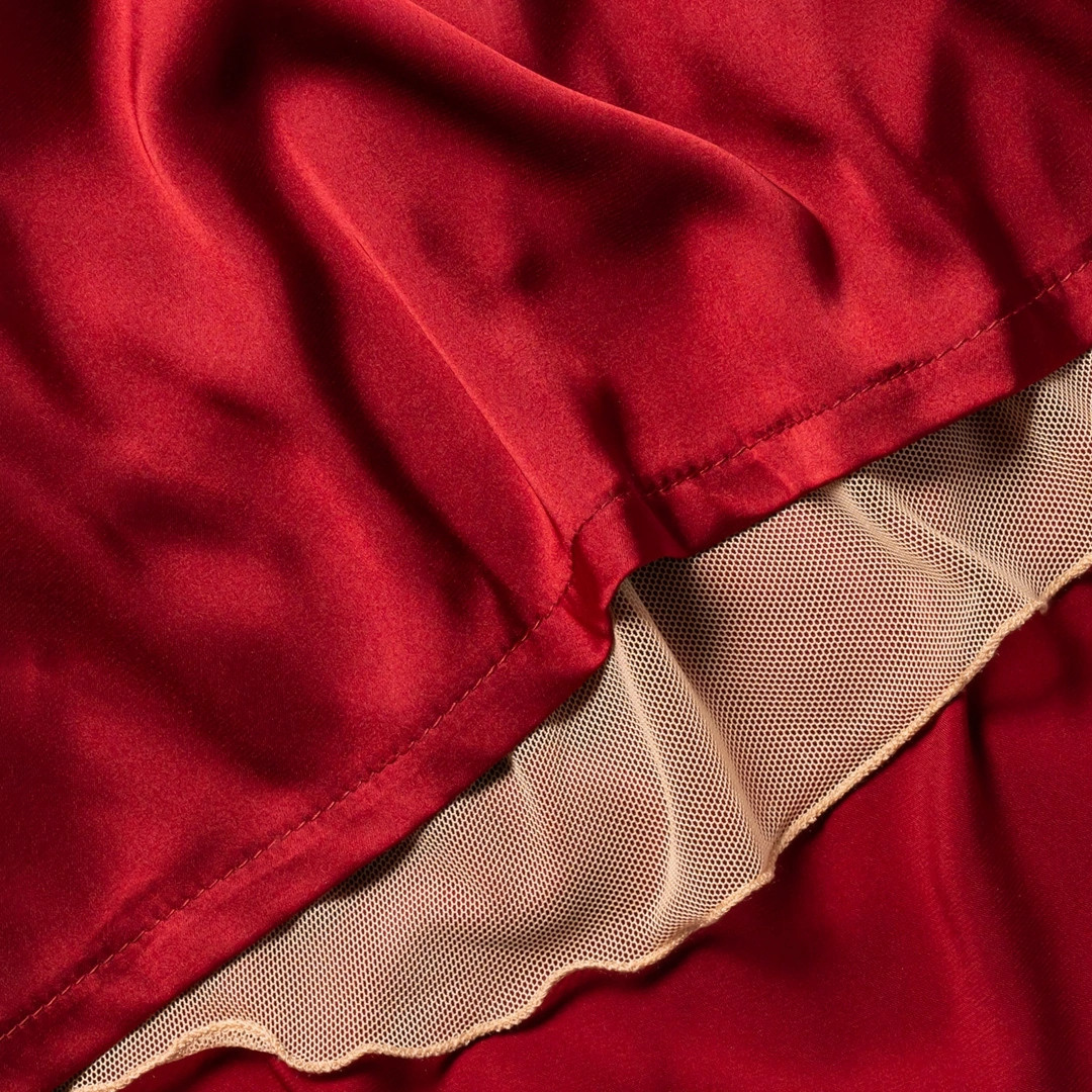 Подкладка платья-комбинации (сетка-стрейч).