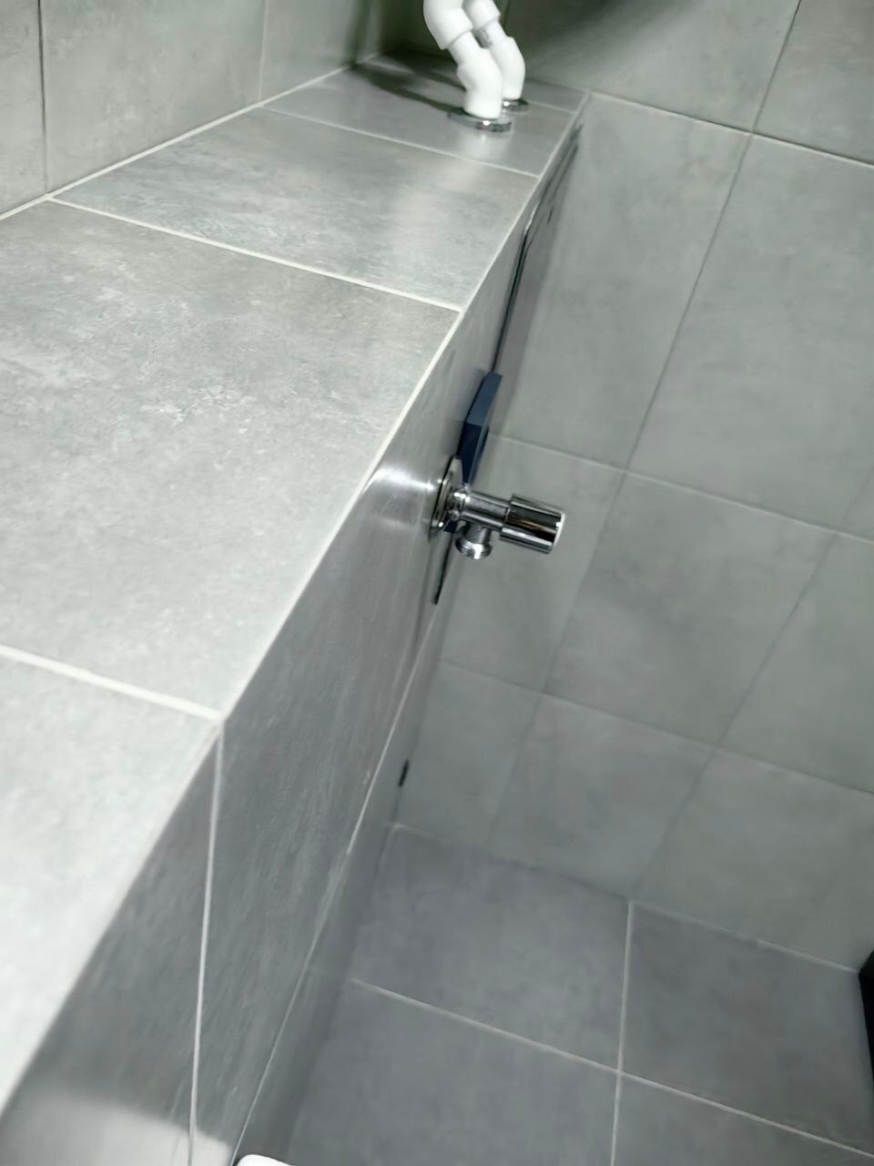 Ванная комната (ул. Сибгата Хакима д. 40). Ремонт санузла, туалета, ванной под ключ в Казани. Укладка плитки