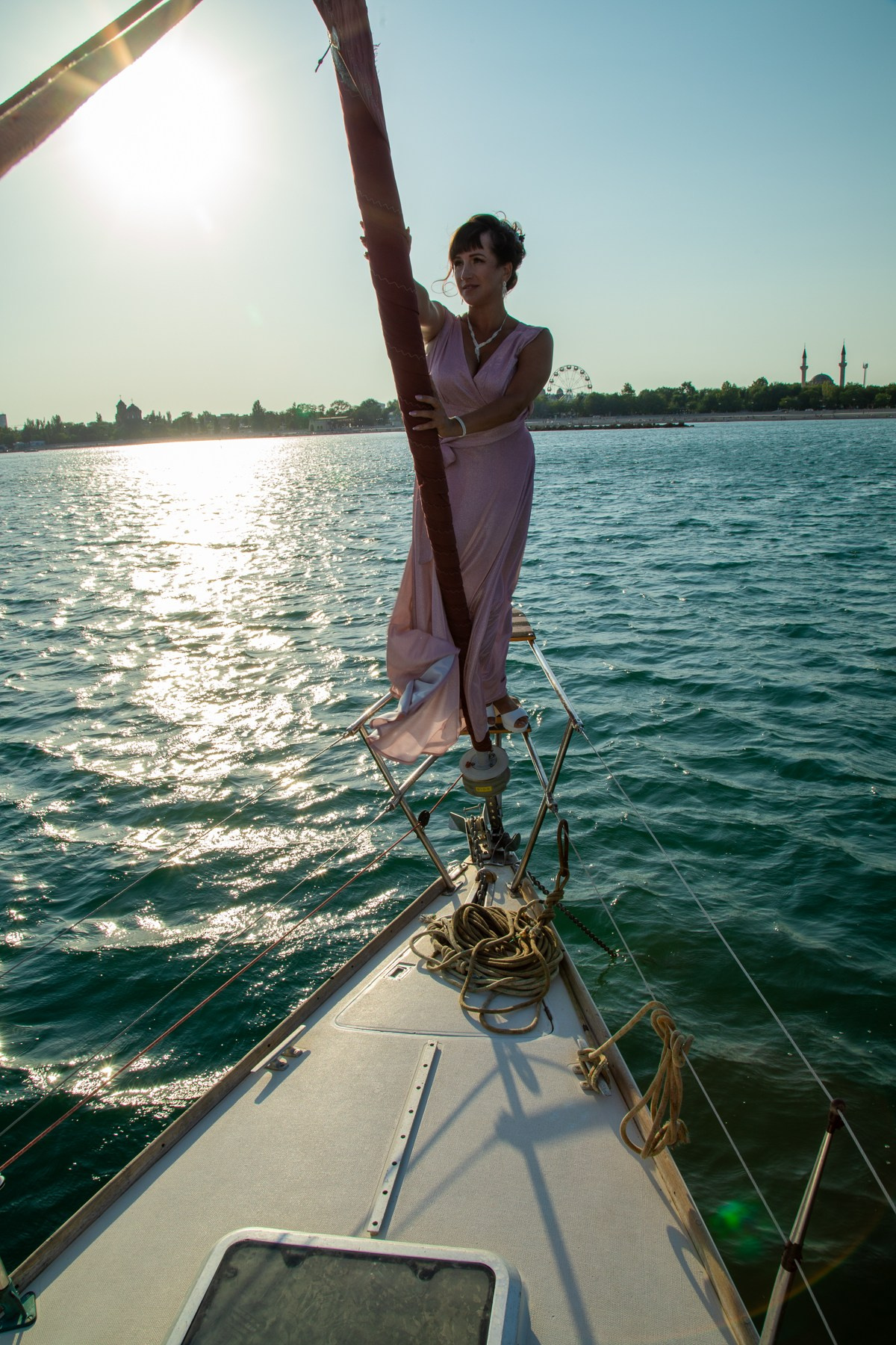 Свадьба на яхте. Фотограф и видеооператор (видеограф) в Евпатории и в Крыму