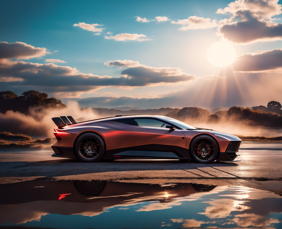 Автомобиль будущего, по мнению нейросети