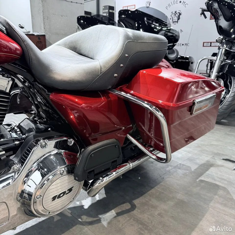 2013 Road Кing 103 АВS Red Cherry Реarl. Hello Davidson, Москва. Только хорошие мотоциклы…