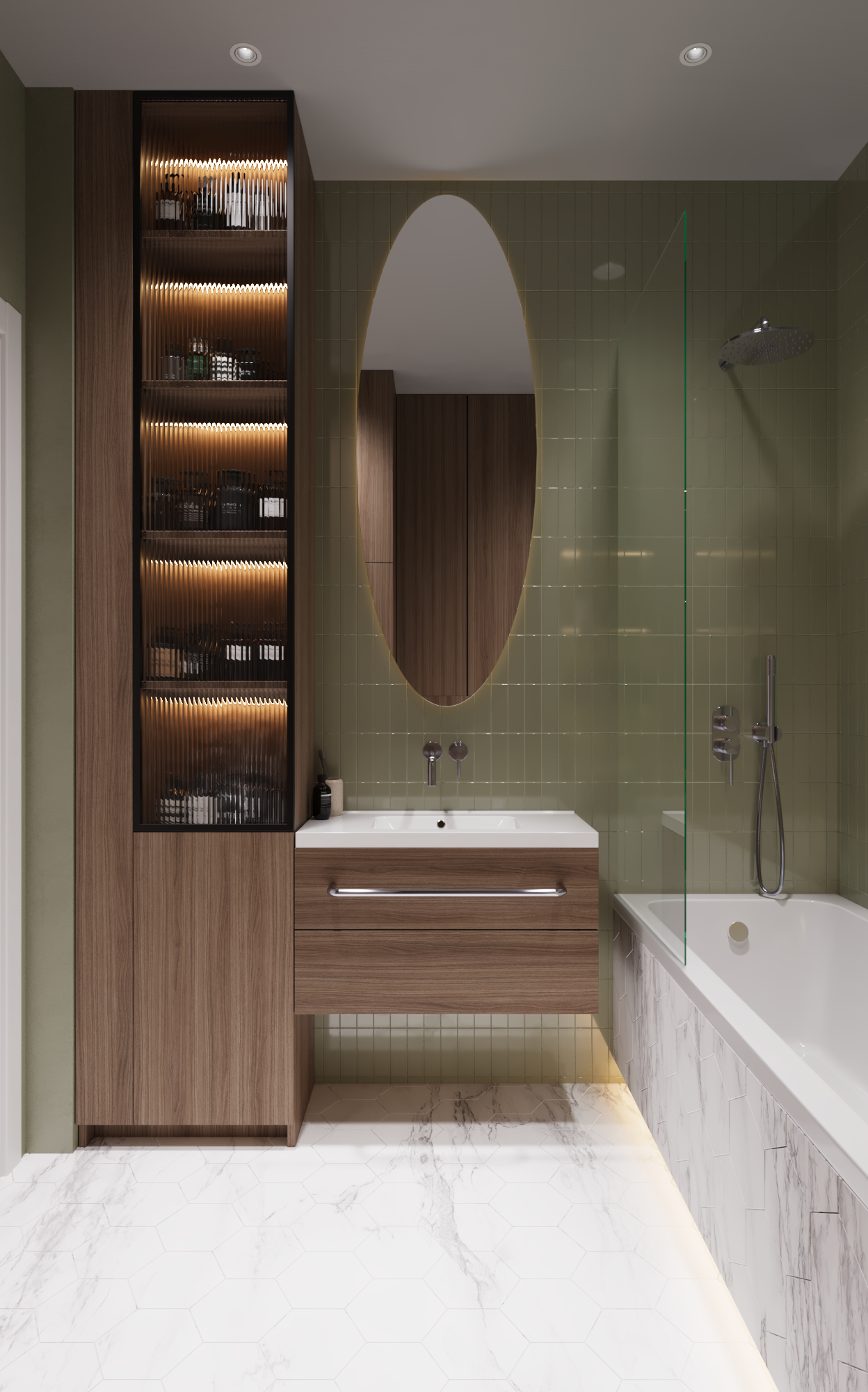 ЖК Видинеевский 78 m², г. Уфа. Дизайн интерьера и ремонта Уфа Москва