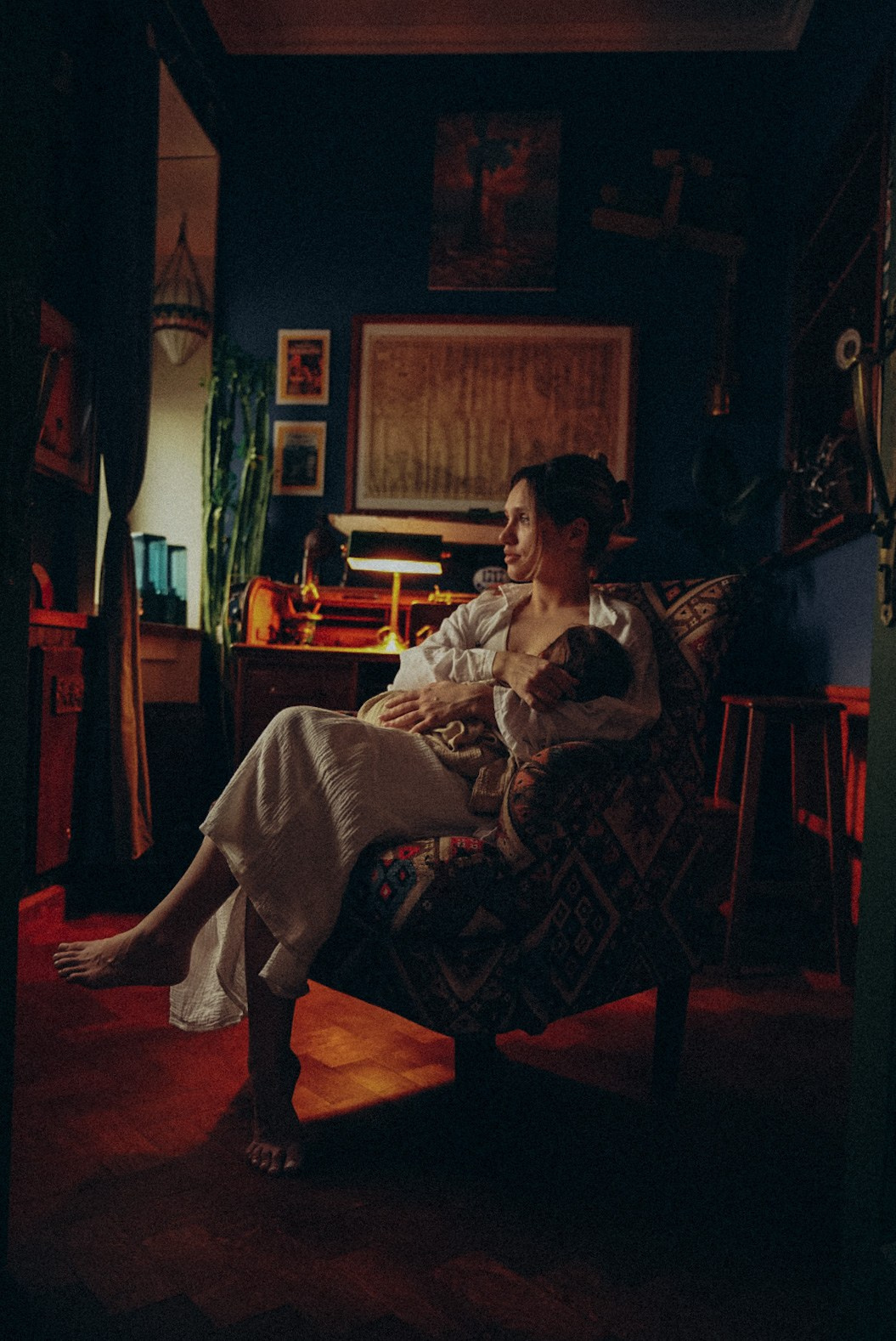 Мама и дочка домашняя фотосессия. Семейный фотограф в Казани Александра Киселева