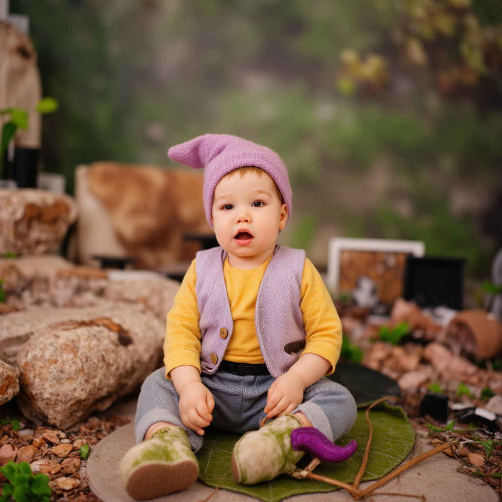 Фотосессия в Сказочном Лесу. Детская Фотостудия ГОДОВАСИКИ в Санкт-Петербурге фотосесия на годик