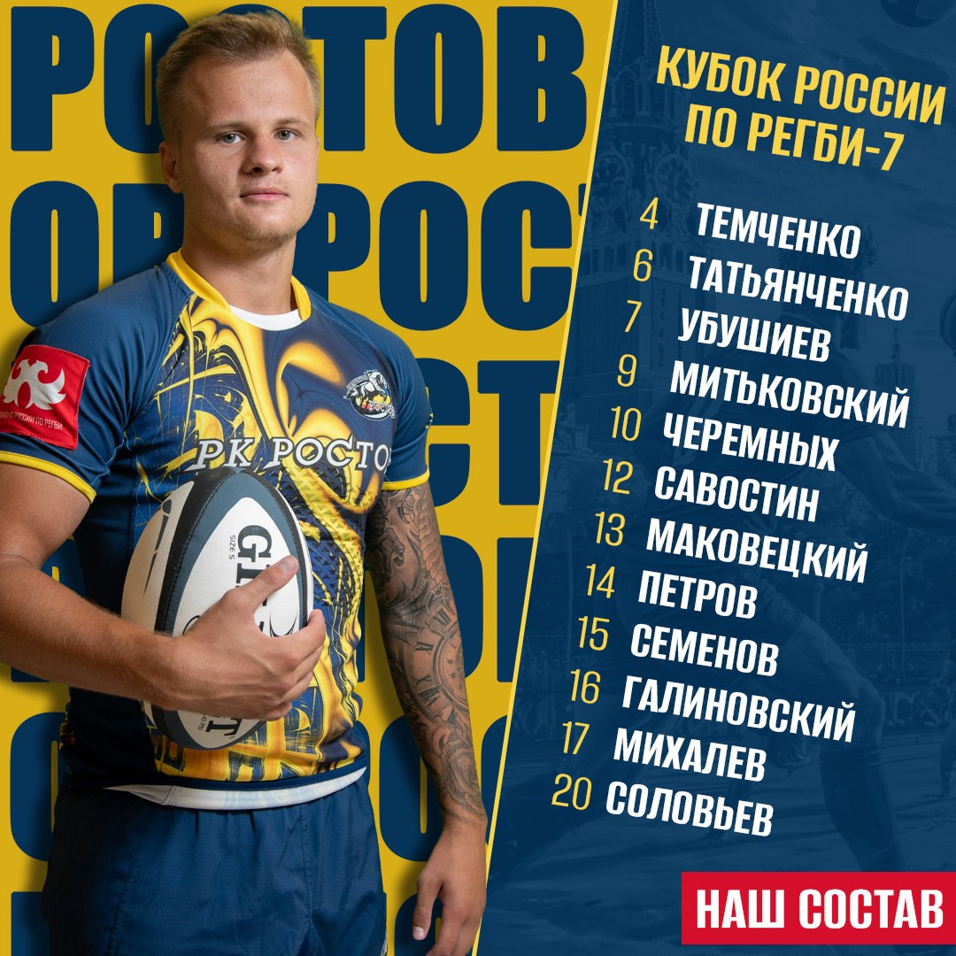 РК "Ростов". Состав на кубок