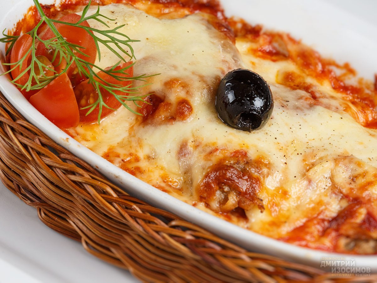 Съёмка блюд для меню