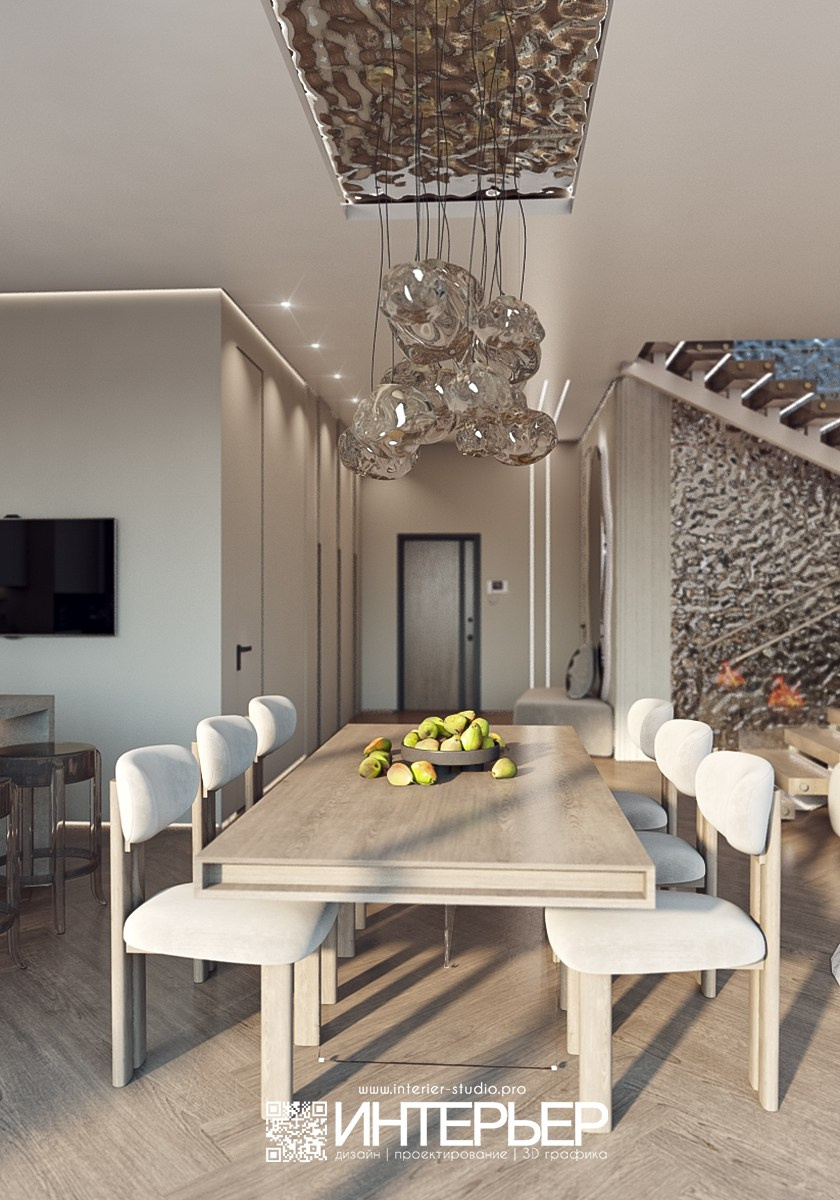 Дизайн-проект Дома Константина и Олеси. Дизайн интерьера, 3D визуализация и 3D моделирование. Создание проектов и чертежей. КМВ: Кисловодск, Пятигорск, Ессентуки и удаленно