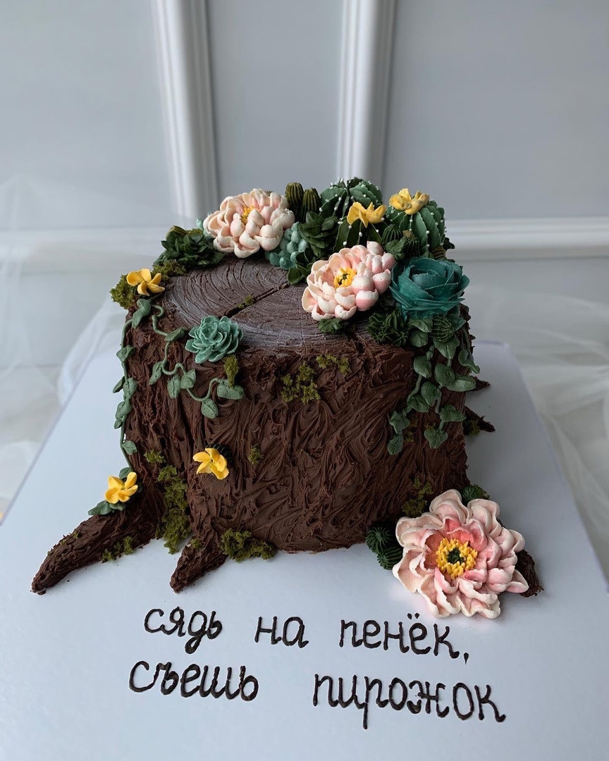 Мои работы. Аникина Юлия / Кремовая флористика в корейской технике