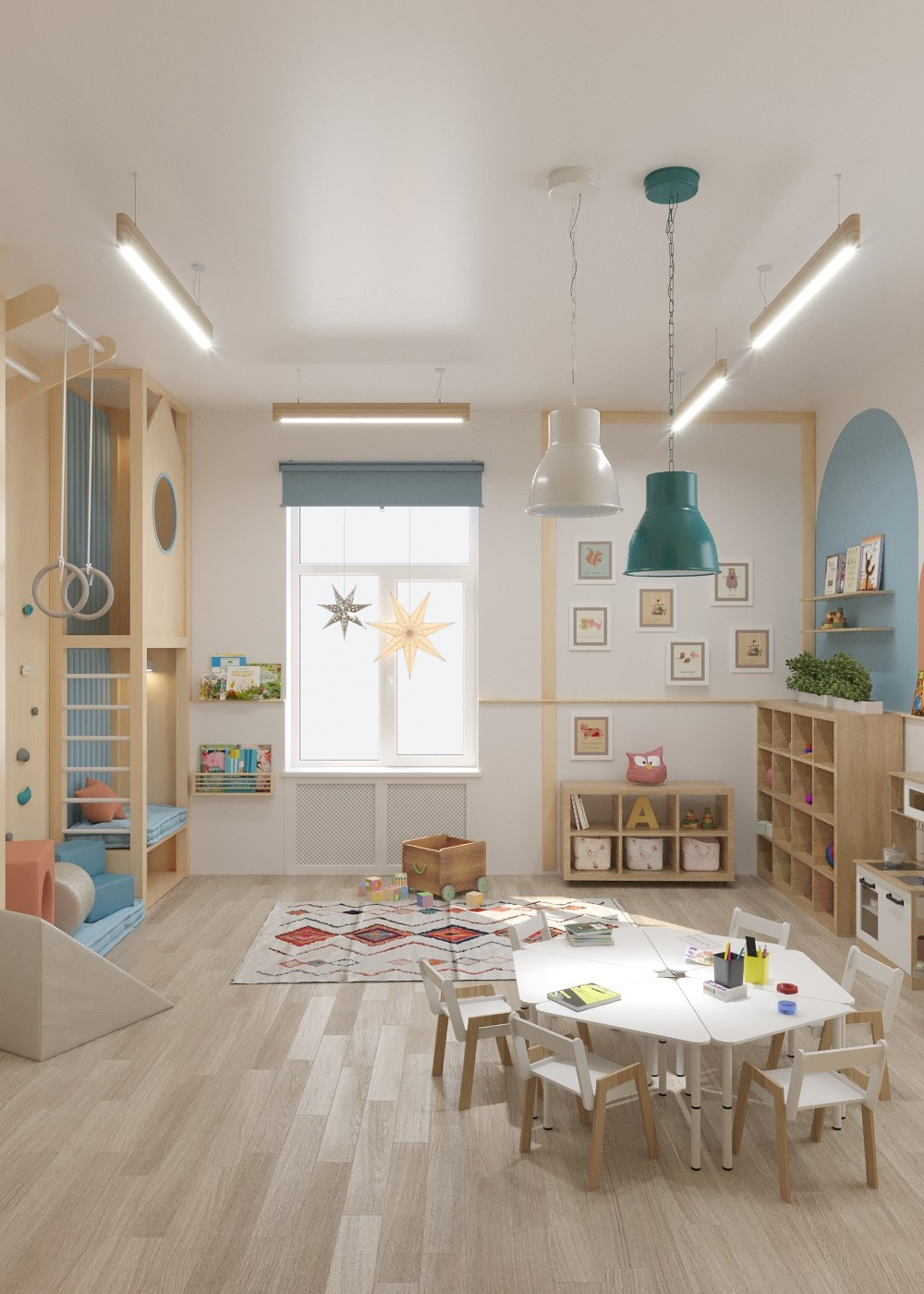 Детский сад «Созвездие». Анна Терентьева — Дизайнер интерьера в Сочи