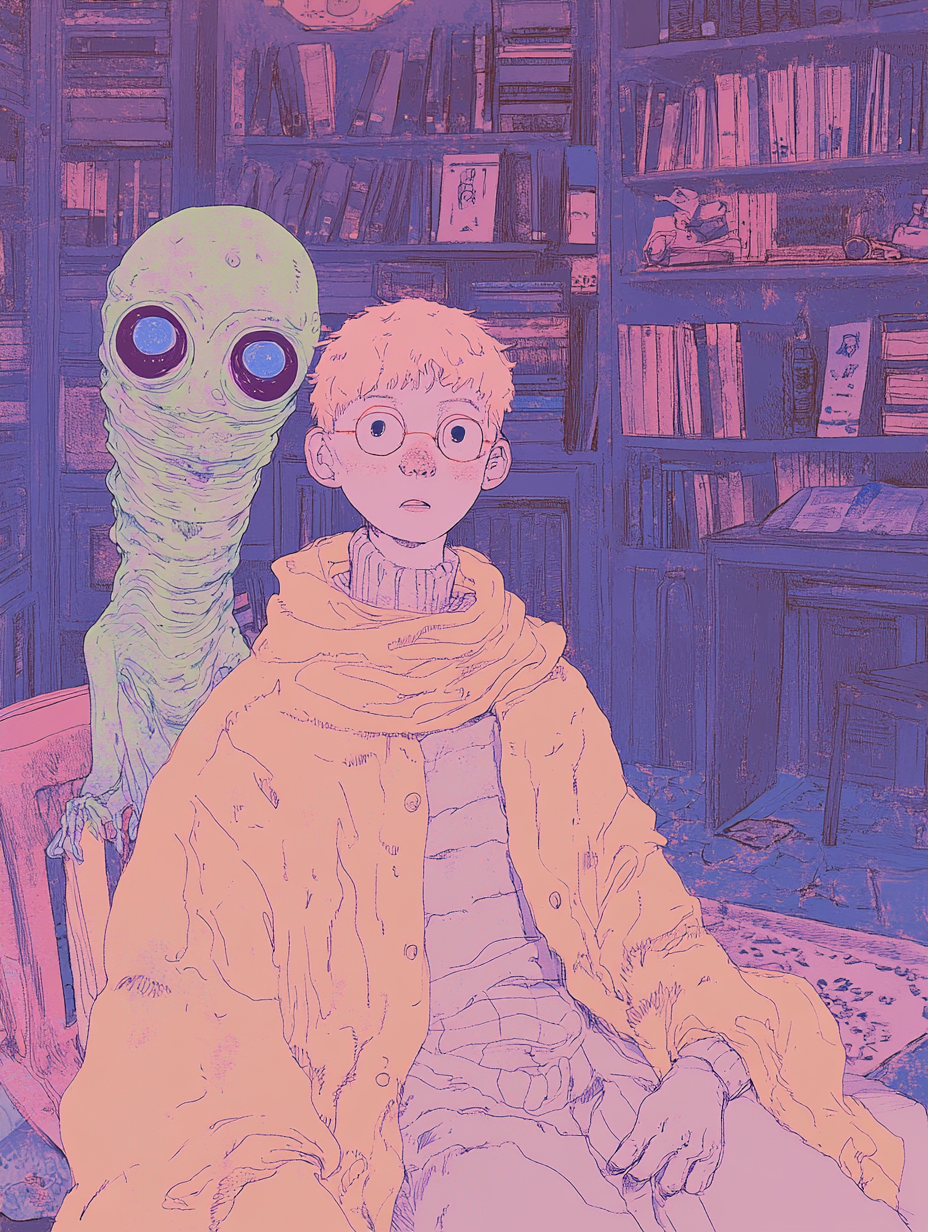 Boy and the alien