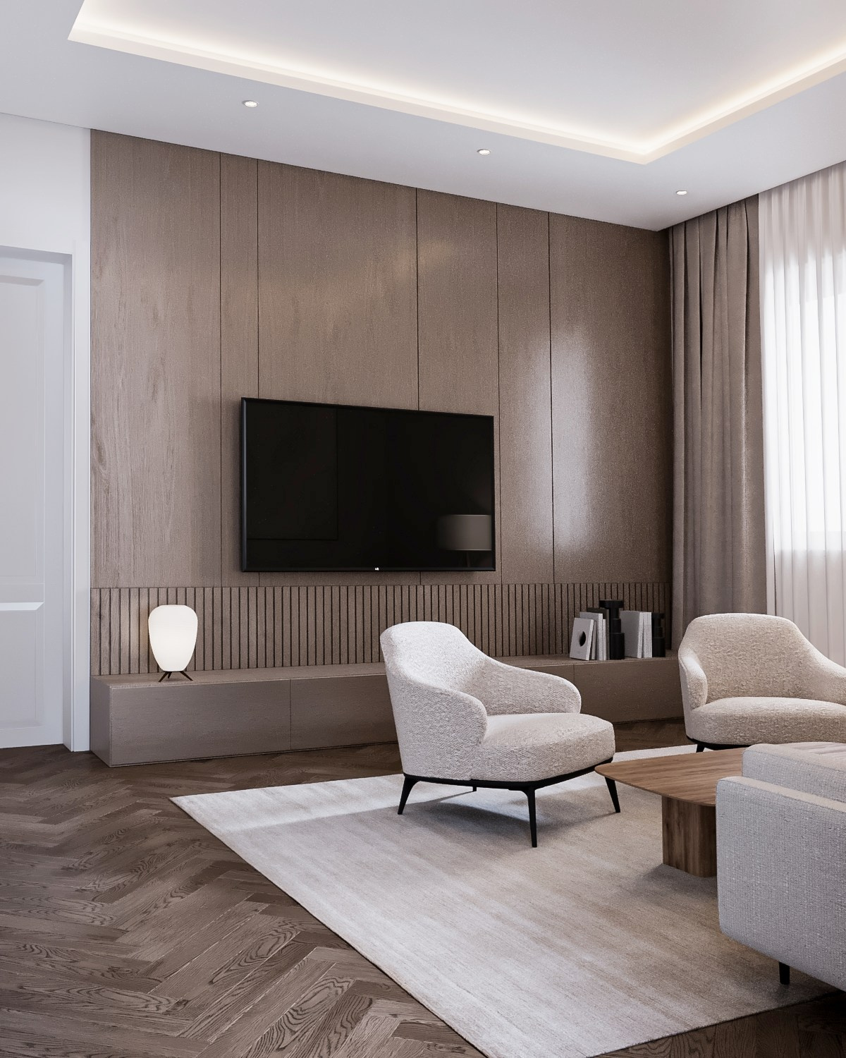 Частный дом 235 м². 3Д-Визуализация Наталья Макогонова