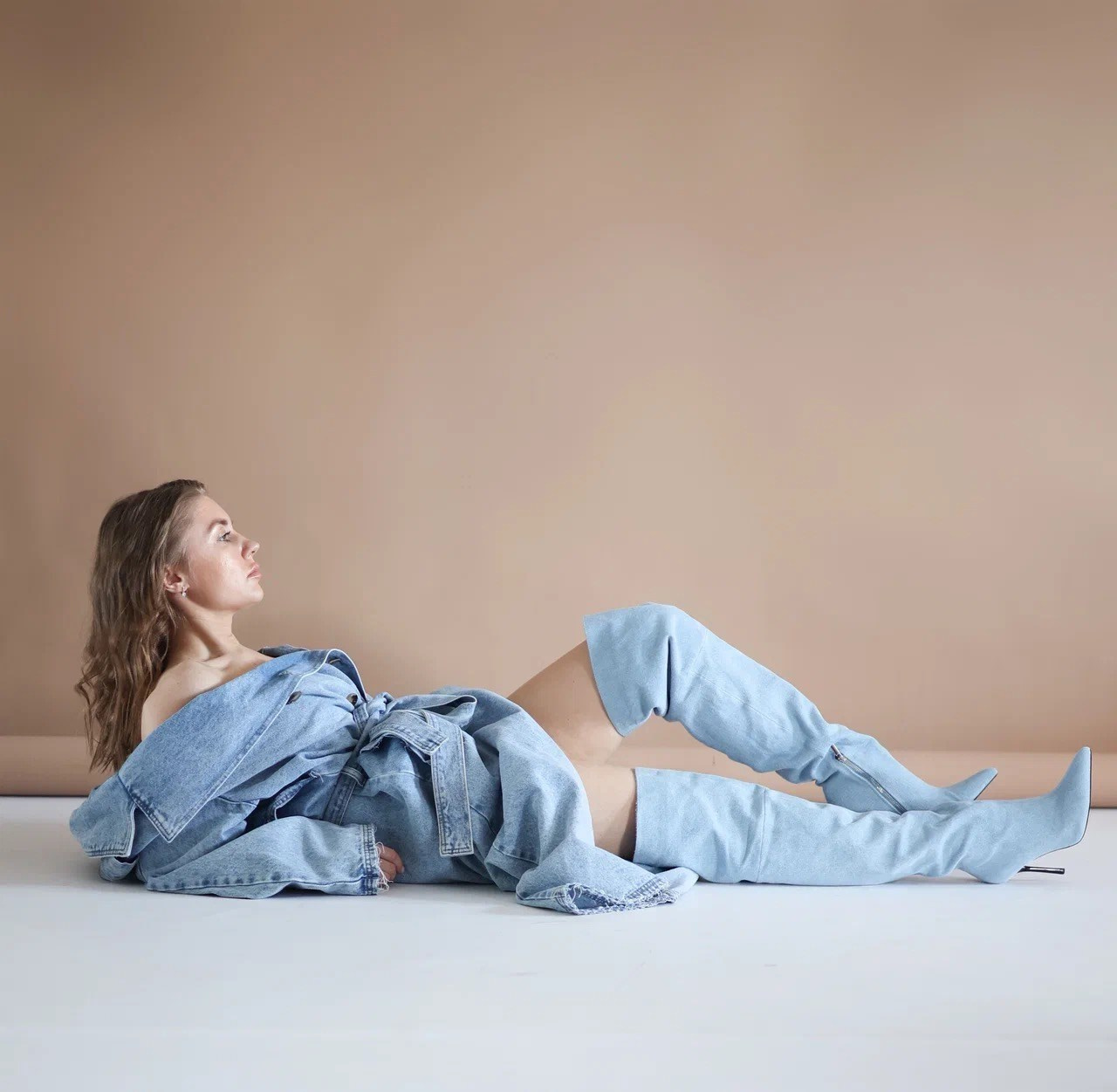 Фотосессия Кати светлый образ. Фотограф ANNA GEREIHAN