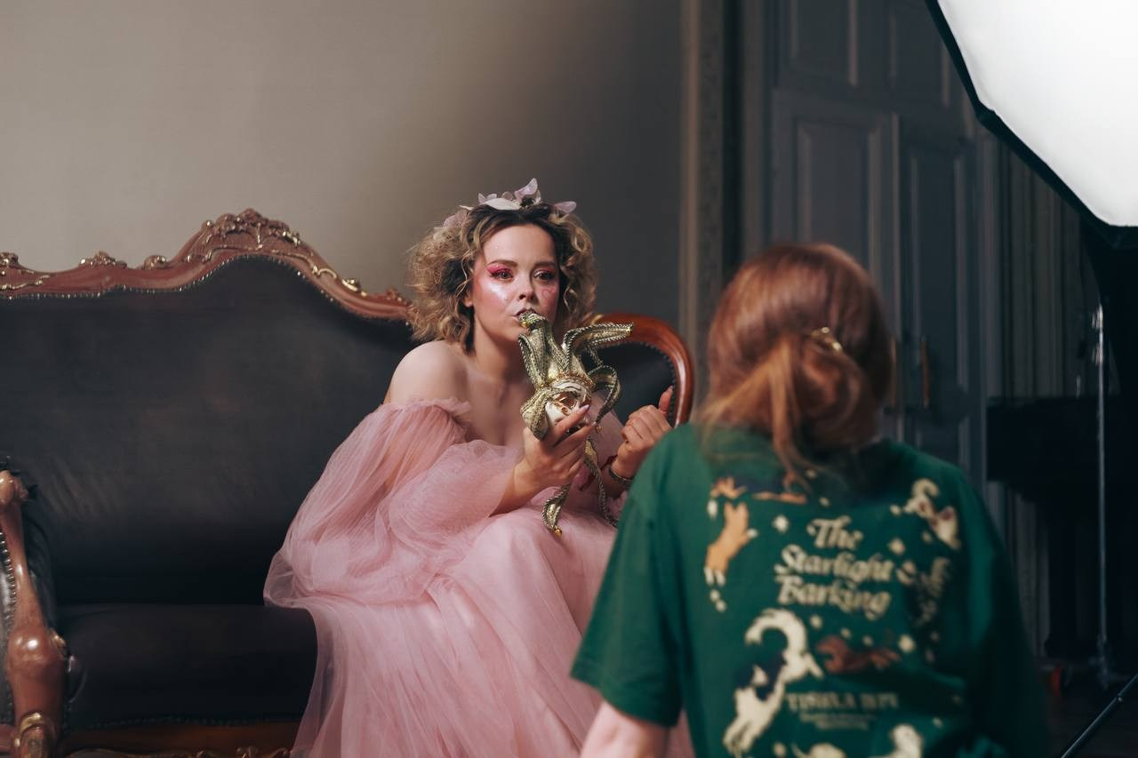 Архивные фото. Режиссёр и актриса Тася Малькова