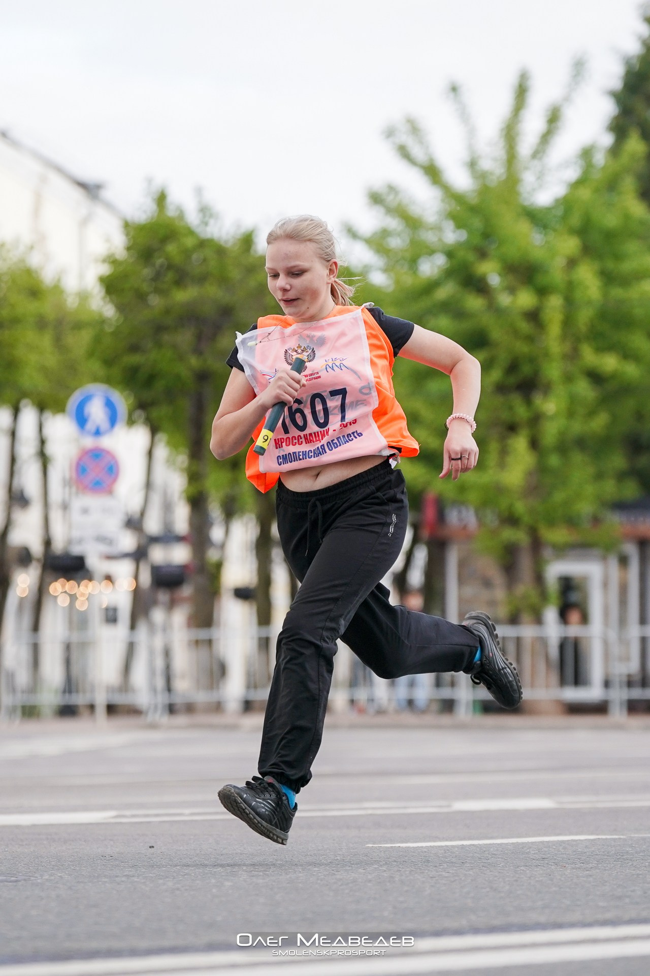 Эстафета Победа 2024 Смоленск. Спортивный фотограф Олег Медведев | prosport67 | Смоленск