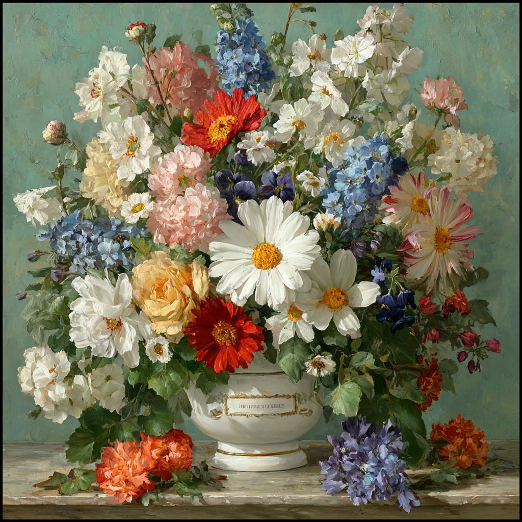 ЦВЕТЫ. Художник Дмитрий Рыжиков