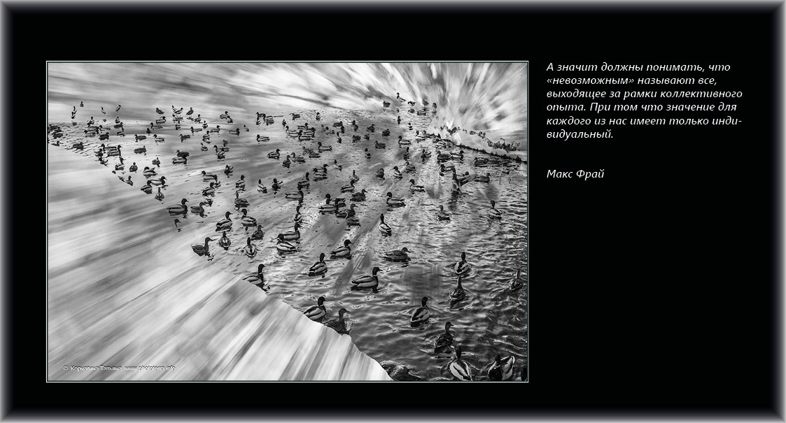 Совет дня — ориентир. Татьяна Корчагина. Фотограф, художник. Обучение фотографии