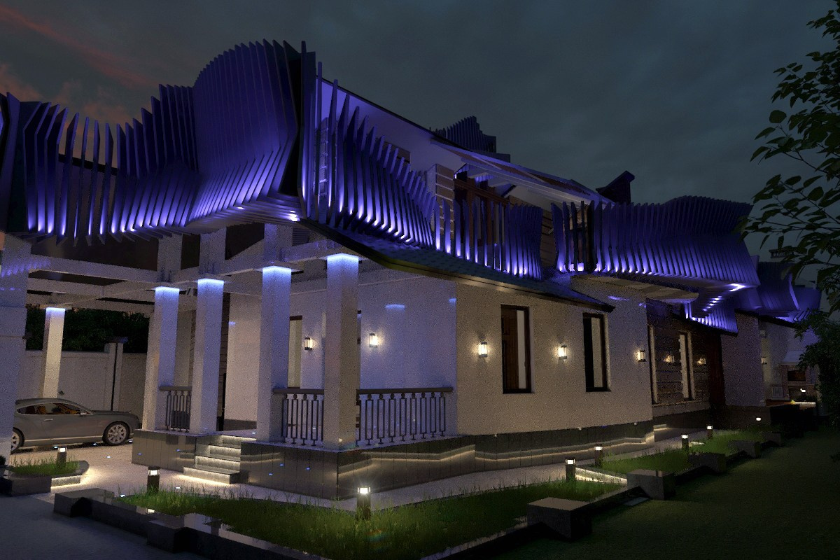 Проект частного дома в деревне Михалково